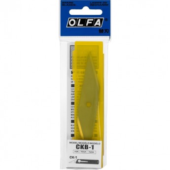 Сегментированное лезвие для ножа CK-1 OLFA OL-CKB-1