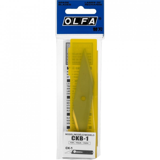 Сегментированное лезвие для ножа CK-1 OLFA OL-CKB-1 517698